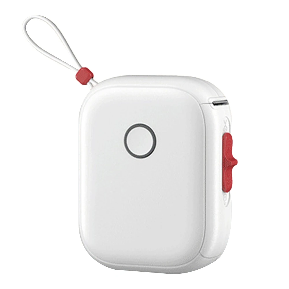 

New--Portable Thermal Printer Mini Printer With Stickers Printer For Storage Office Home