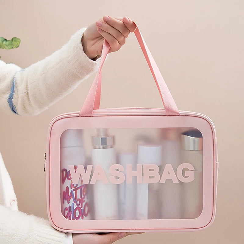 Borsa per il trucco di separazione Wet-dry borsa da toilette portatile da viaggio Essentials borsa di immagazzinaggio di grande capacità nuoto Fitness