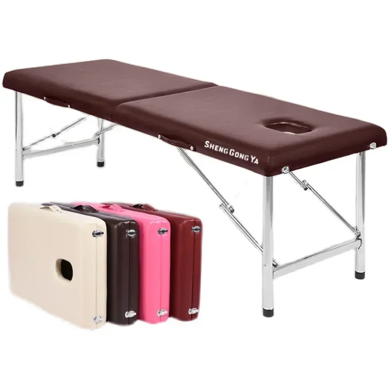 Camilla Portátil Para Masaje Table De Massage Beauty Bed Esthetician Furniture Lettino Massaggio Professionale Lozka Kosmetyczne