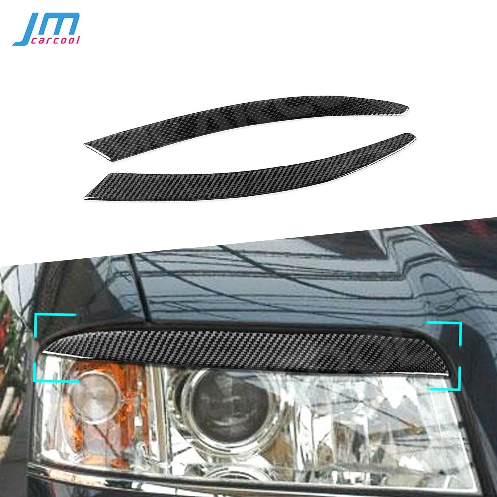 

Carbon Fiber Front Foglamp Eyebrows Trims for Audi A6 C6 4F 2004-2009 for A4 S4 B7 Sedan 2006-2007 for Audi TT Mk1 1998-2006