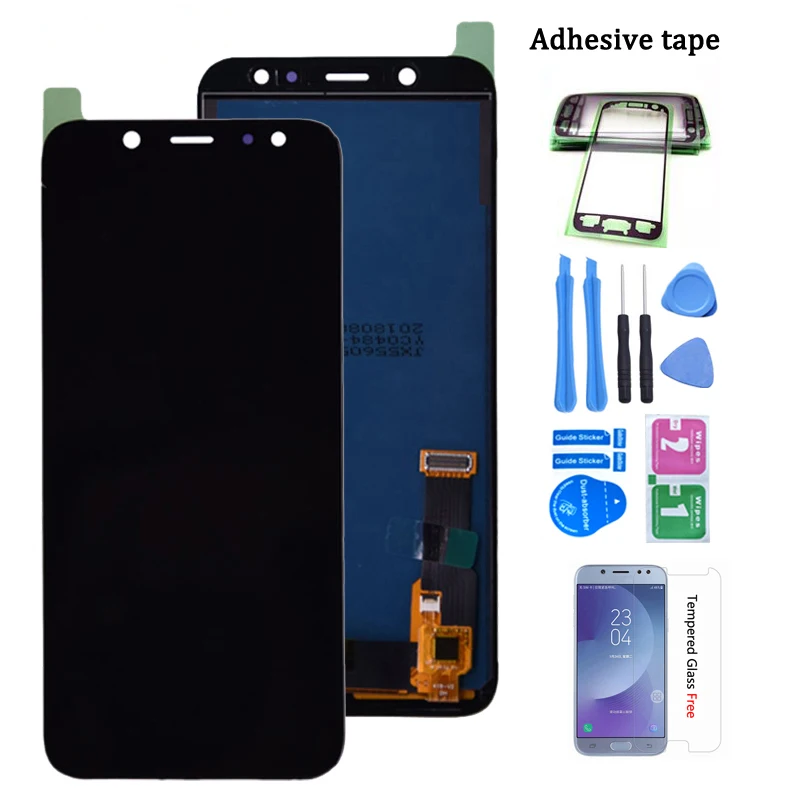 For SAMSUNG Galaxy A6 2018 A600 LCD Display Touch Screen Digitizer Assembly Replacement Part For SAMSUNG A6 A600F A600FN LCD