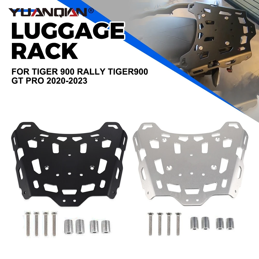 Motorcycle Accessories For Tiger 900 Rally Pro GT Pro Tiger 850 Sport Rear Rack Luggage Shelf Bracket Tailbox Support 2019-2024