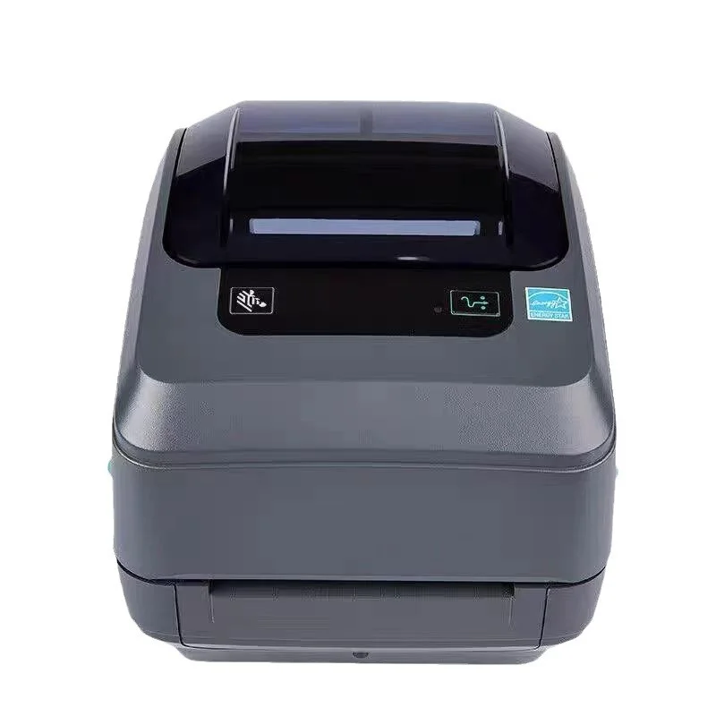 Black White Thermal Printer GX42-202410-000 USB/Ethernet Connectivity No Power Supply Included Serial Barcode Photo Stock