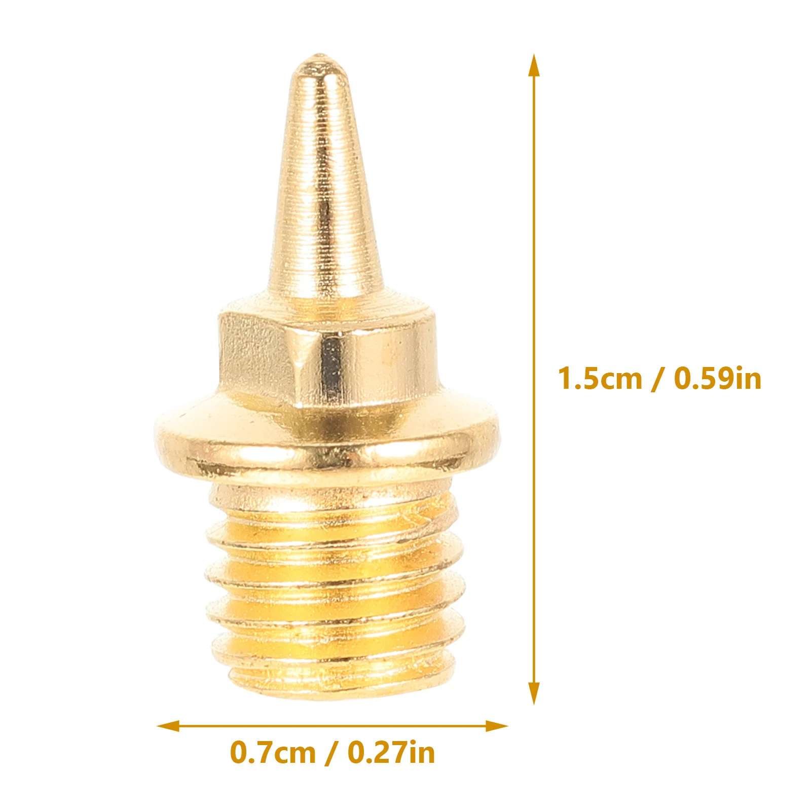 32 قطعة من دبابيس معدنية خفيفة الوزن مقاومة للصدأ لتدريبات سبرينت