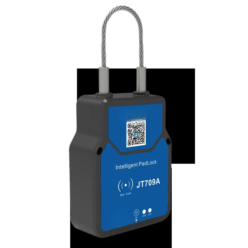 Logistic Cargo Lock Gps Tracker  Ble Gps E-Seal Tracking Padlock Wagon Electronic Locking Navigation Seal