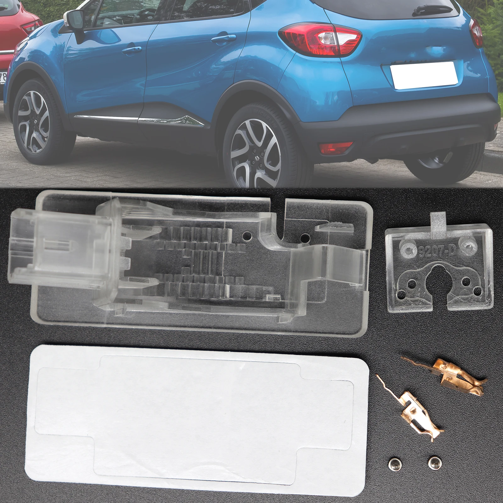 

Кронштейн для камеры заднего вида Renault Kaptur Captur Samsung QM3 замена корпуса номерного знака 2016 2015 2014 2013