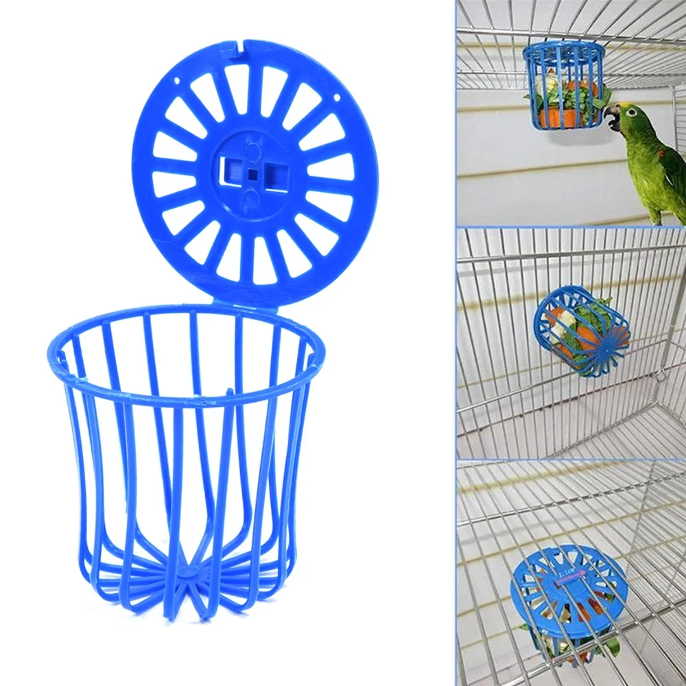 Creative Hanging Toy Multi-purpose Cage, Fruit and Vegetable Feeder, Parrot Basket, Window Bird Feeder, 1PCS Bird Fruit Basket