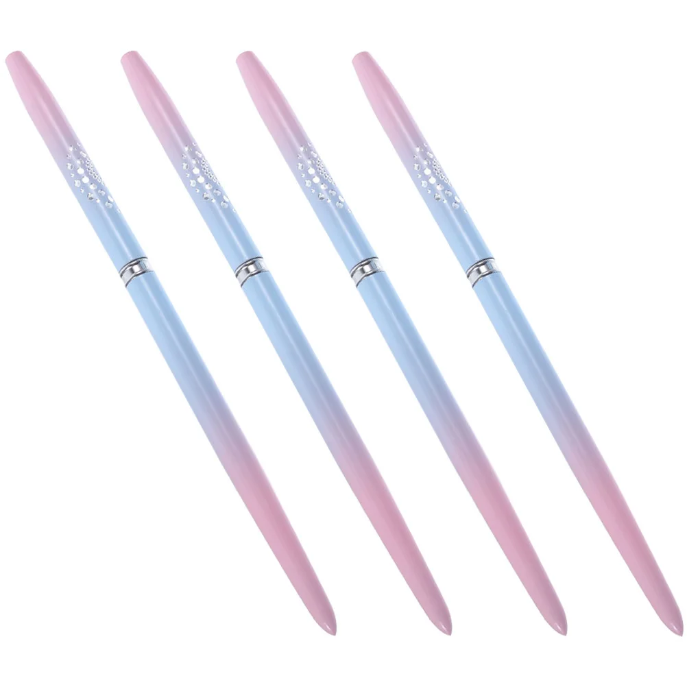 

Набор из 4 кистей для нейл-арта: профессиональные гелевые кисти для маникюра, гладкое нанесение цвета, инструмент для рисования, аксессуар для домашнего и салонного использования