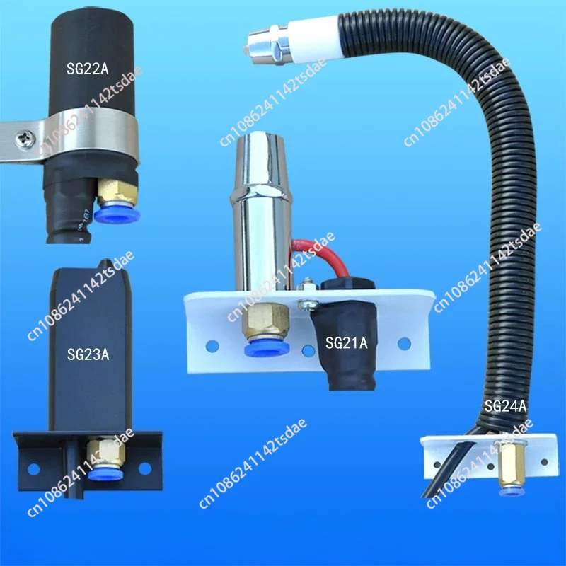 Static removal ion nozzle, dust removal ion nozzle, anti-static dust removal ion nozzle