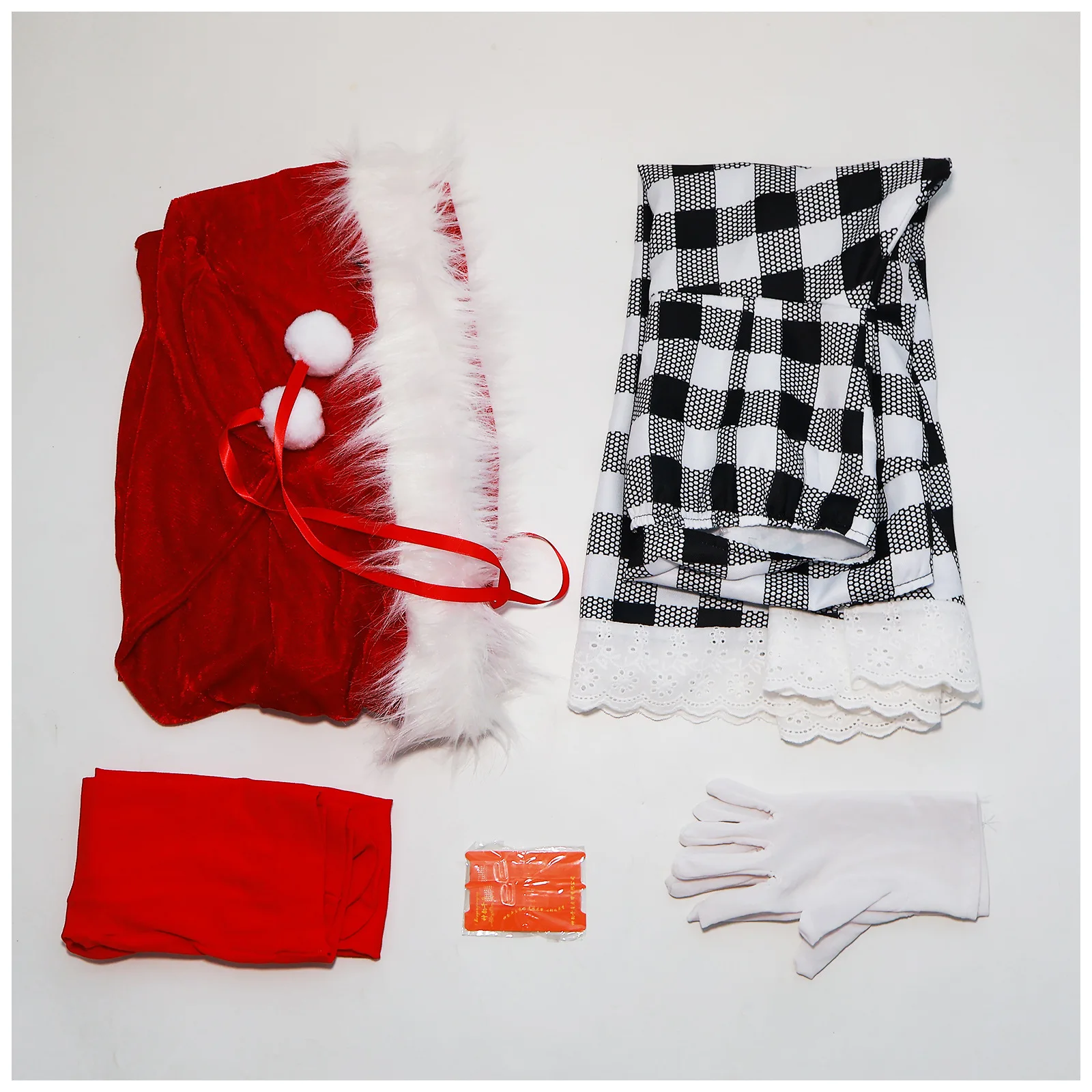 عيد الميلاد سيندي ‌   فستان مع زي كيب التنكري للهالوين، ملابس تنكرية لحفلات الكرنفال