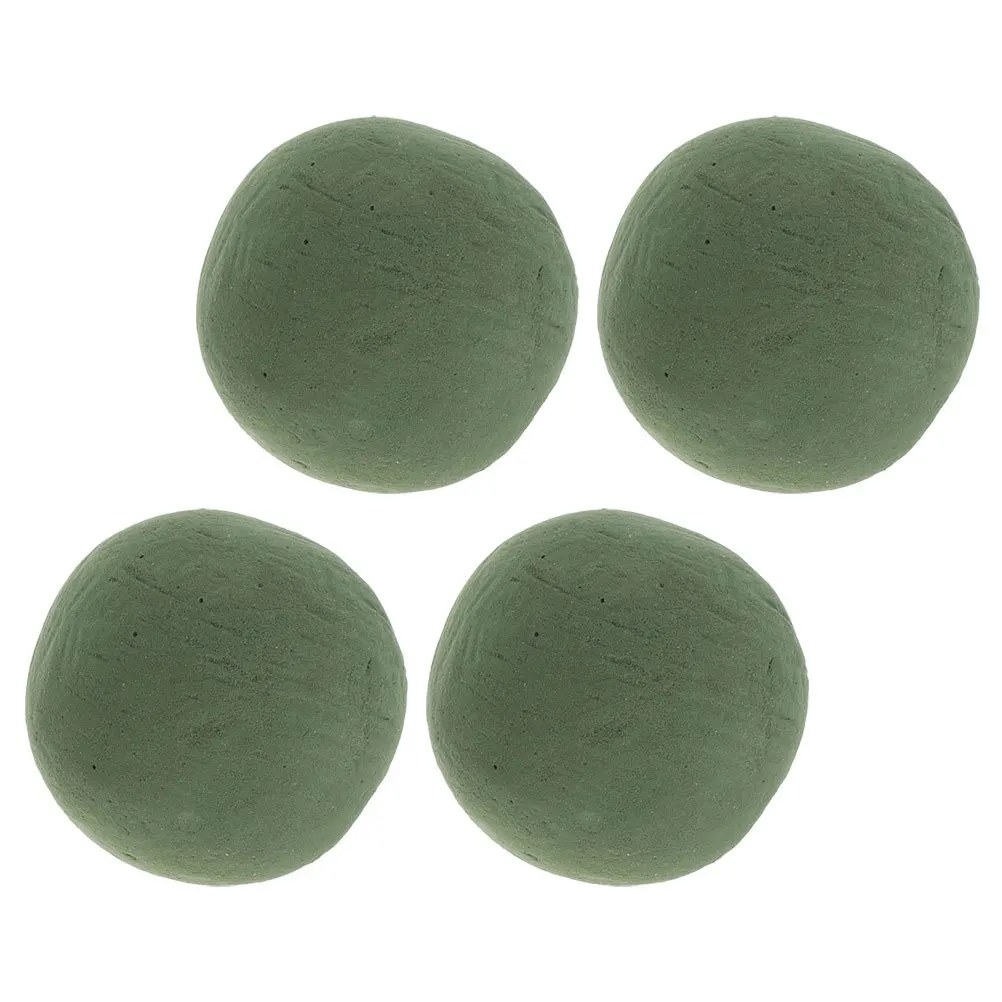 

4pcs Selected Phenolic Resin Foam Balls For Flower Arrangements Diy Floral Supplies Wedding Decoration Dried Flower Mud Base