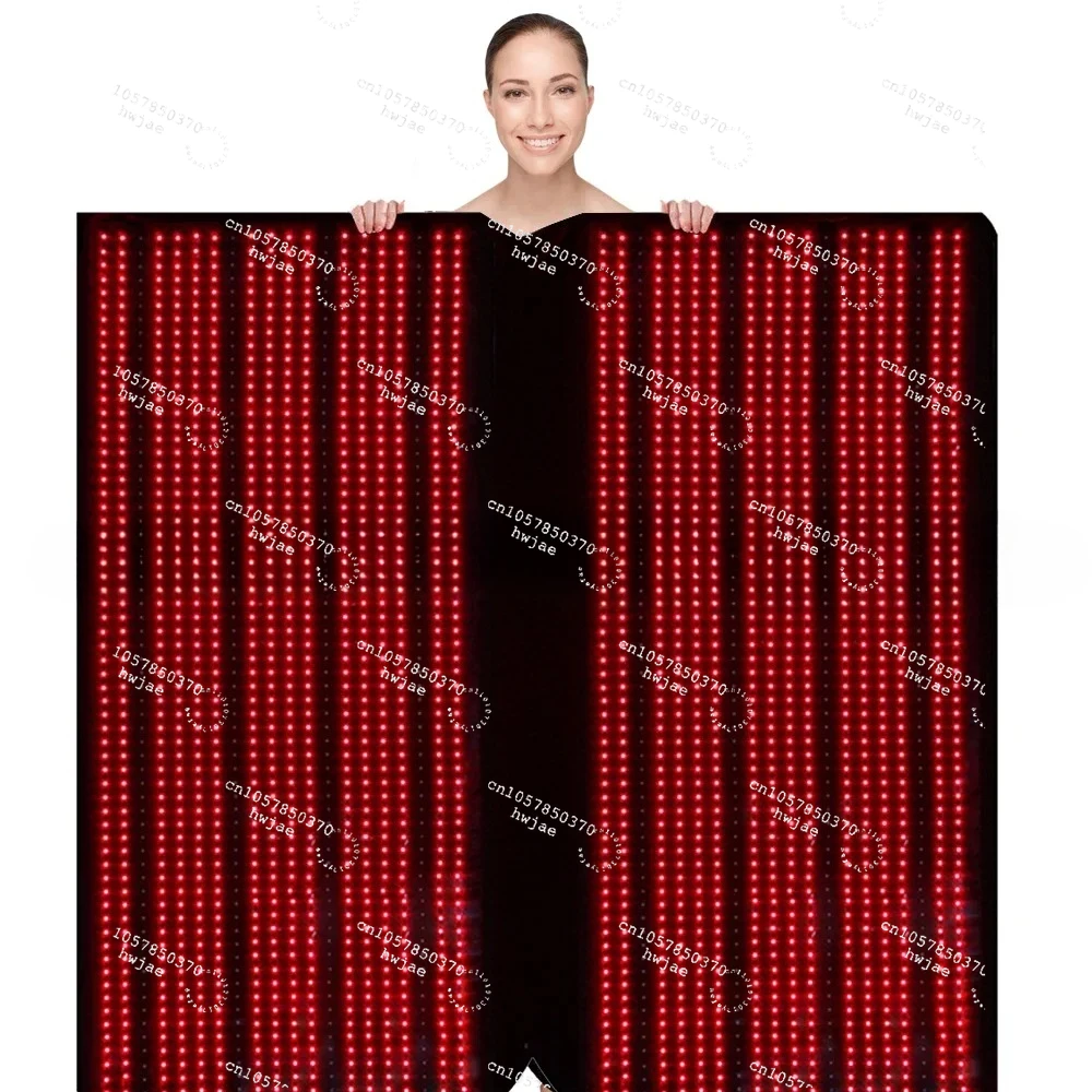 2024New Factory Sales Full Body Pain Relief Sleeping Bag Near Far Infrared Therapy Mattress Red Light Therapy Bed