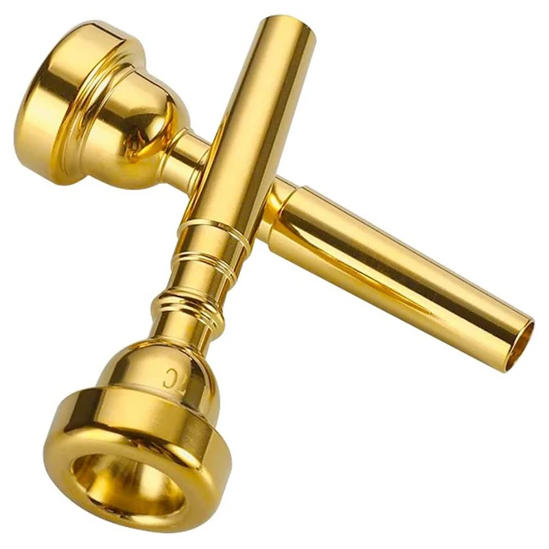 

Trumpet Mouthpiece 7C 5C 3C Trumpet Mouthpiece Set Replacement Musical Instruments Accessories (3 Pack)ABHT