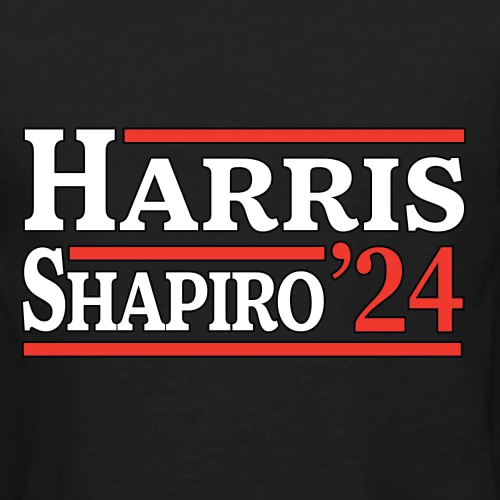 Kamala Harris Josh Shapiro 2024 Democrat VP Vice President USA Political Shirt