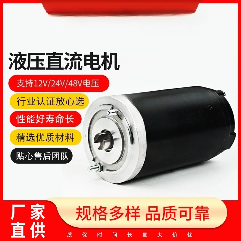 12V 24V Brushed DC Motor Electric Forklift Hydraulic Power Unit Oil Pump