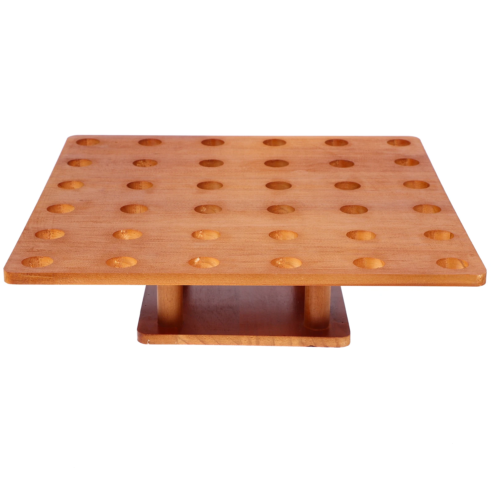 

Wooden Ice Cone Rack Storage Display Stand Cone Holder Rack Holders Smooth Practical Drip Proof Egg Sushi Rolls
