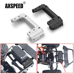 AXSPEED supporto per paraurti anteriore in lega di alluminio Servo Stand per Axial SCX10 II 90046 90047 Jeep Wrangler 1/10 RC Crawler ricambi auto