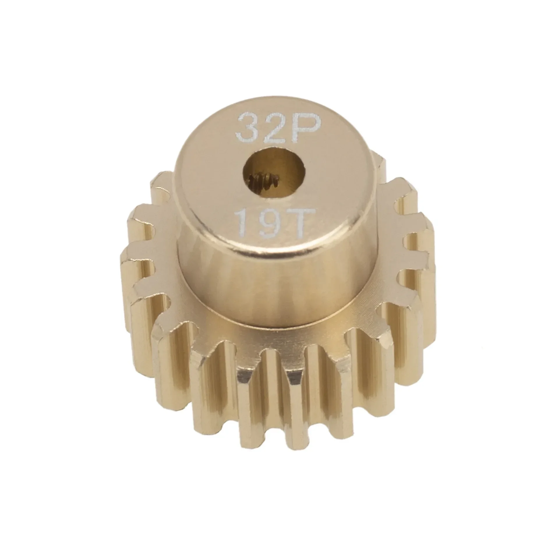 Conjunto de engrenagens de pinhão de alumínio 7075 32DP 3.175mm para carros 1/10 RC, engrenagens de motor de precisão 11T-20T para atualização de crawler de corrida