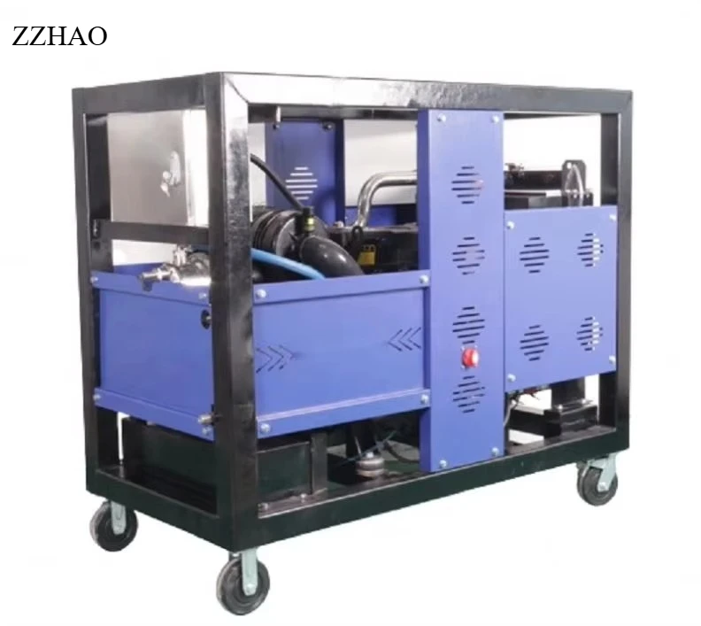 Drain Cleaning Machine Hot Sell How Does High Pressure 200 Bar Sewer Jetter Machine Work