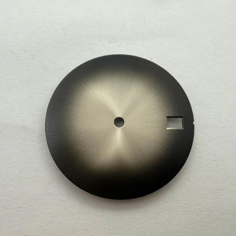 Customized NH35 sunray gradient watch dial 28.5mm With a window Watch Faces for NH35 NH36 7S26 Movement Watch Case Mod Parts