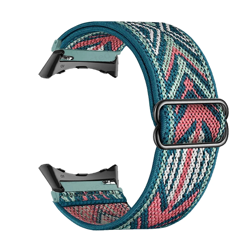 Scrunchie Band For Google Pixel watch 2 Strap Adjustable Elastic Nylon solo loop Bracelet Accessories Correa Pixel watch Straps