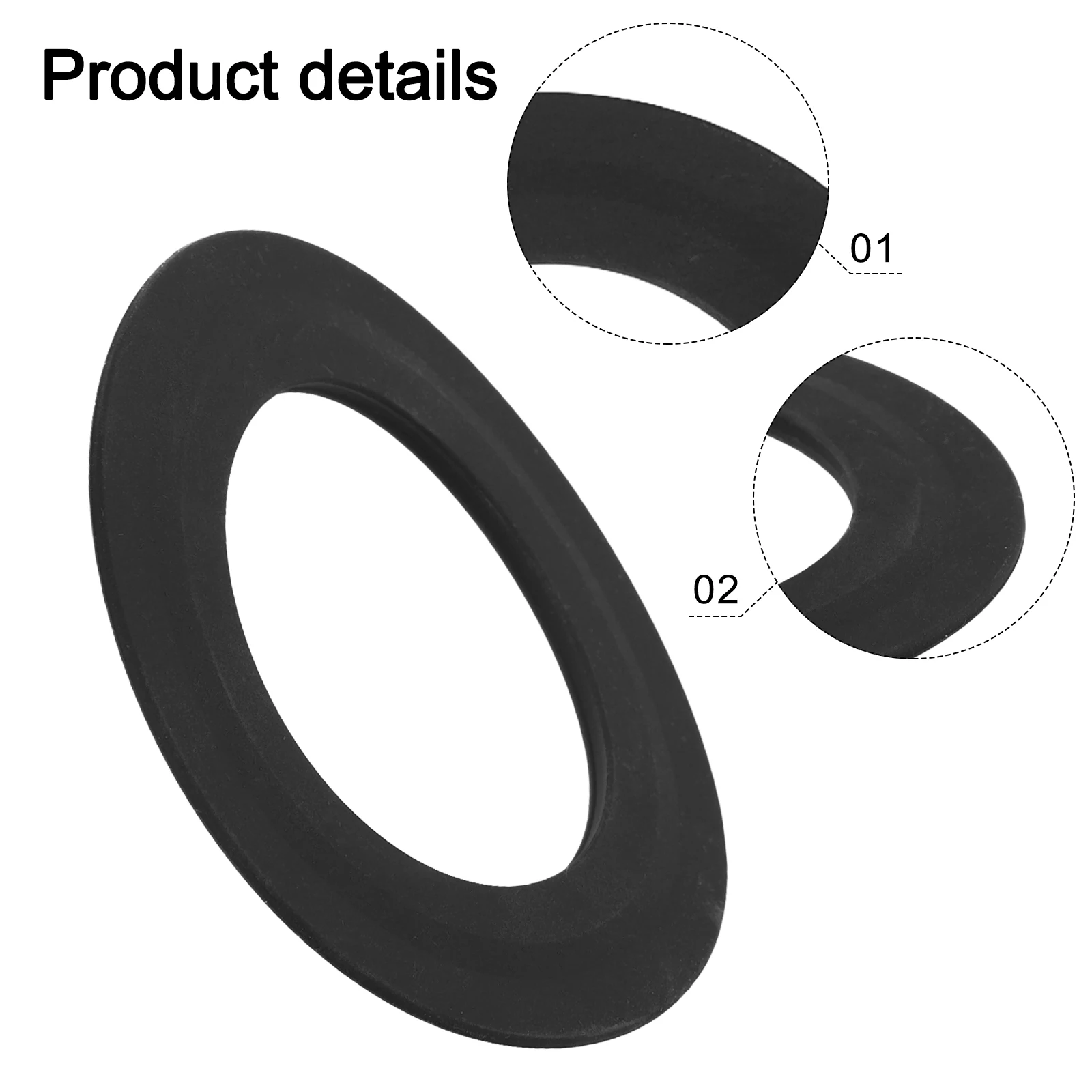 Toilet Flush Valve Seal Washer Replacement for Siamp For Optima 49 and 50 Models for Secure Fit and Water Saving Performance