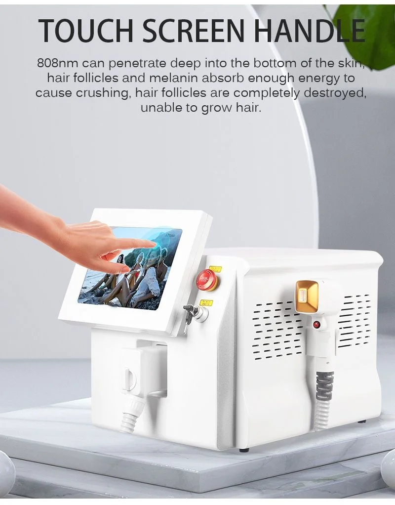 

3 wavelength 755NM 808NM 1064NM safe and painless permanent freezing point cooling system