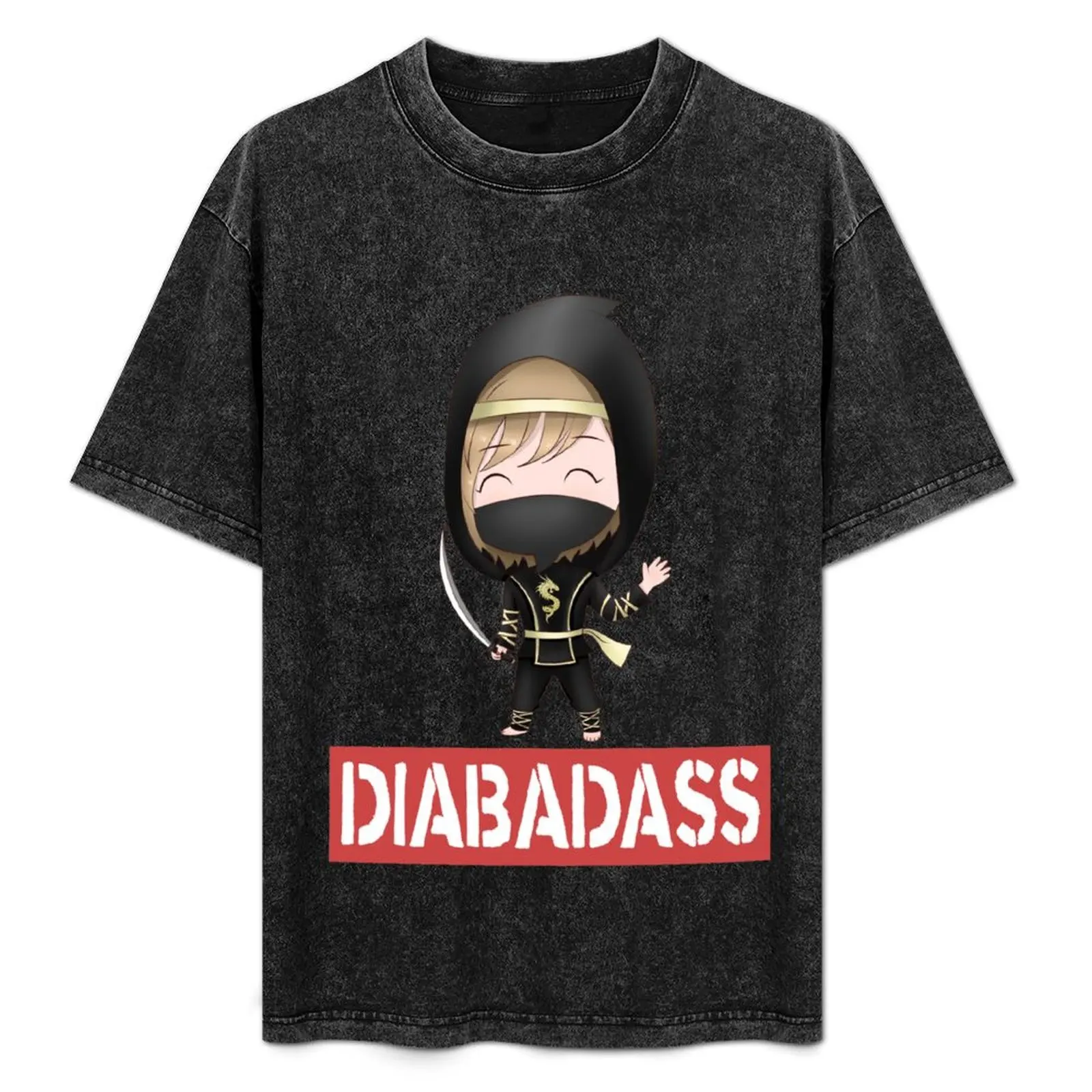 

Diabadass ninja - diabetes diabetic t1d type 1 type 1 T-Shirt Plus Size Lightweight Tee Shirt