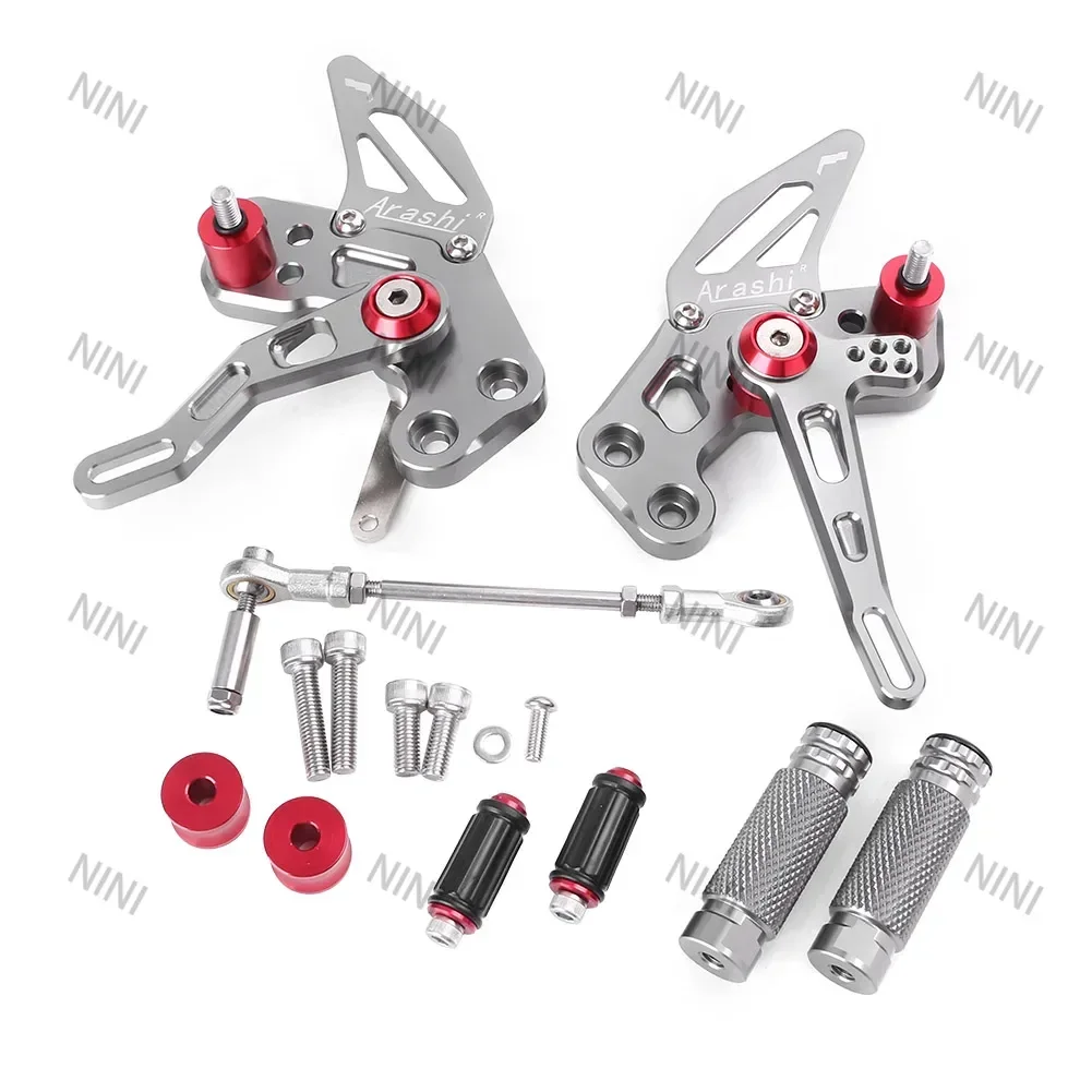 

Motorcycle For Kawasaki Z125 2016 2017 2018 Motorbike Spare Parts Adjustable Rearset Rear Set Footpegs Footrest Assembly