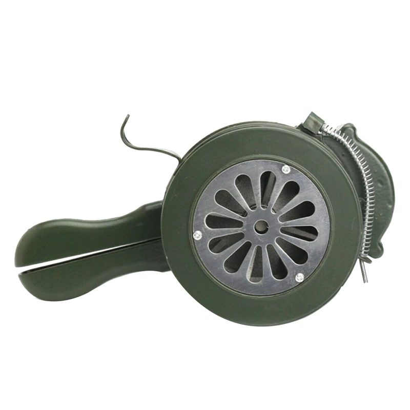 Emergency Hand Crank Siren Horn 110DB Manual Operated Warning School Shopping Fire Air Raid Safety Alarm System Component Parts