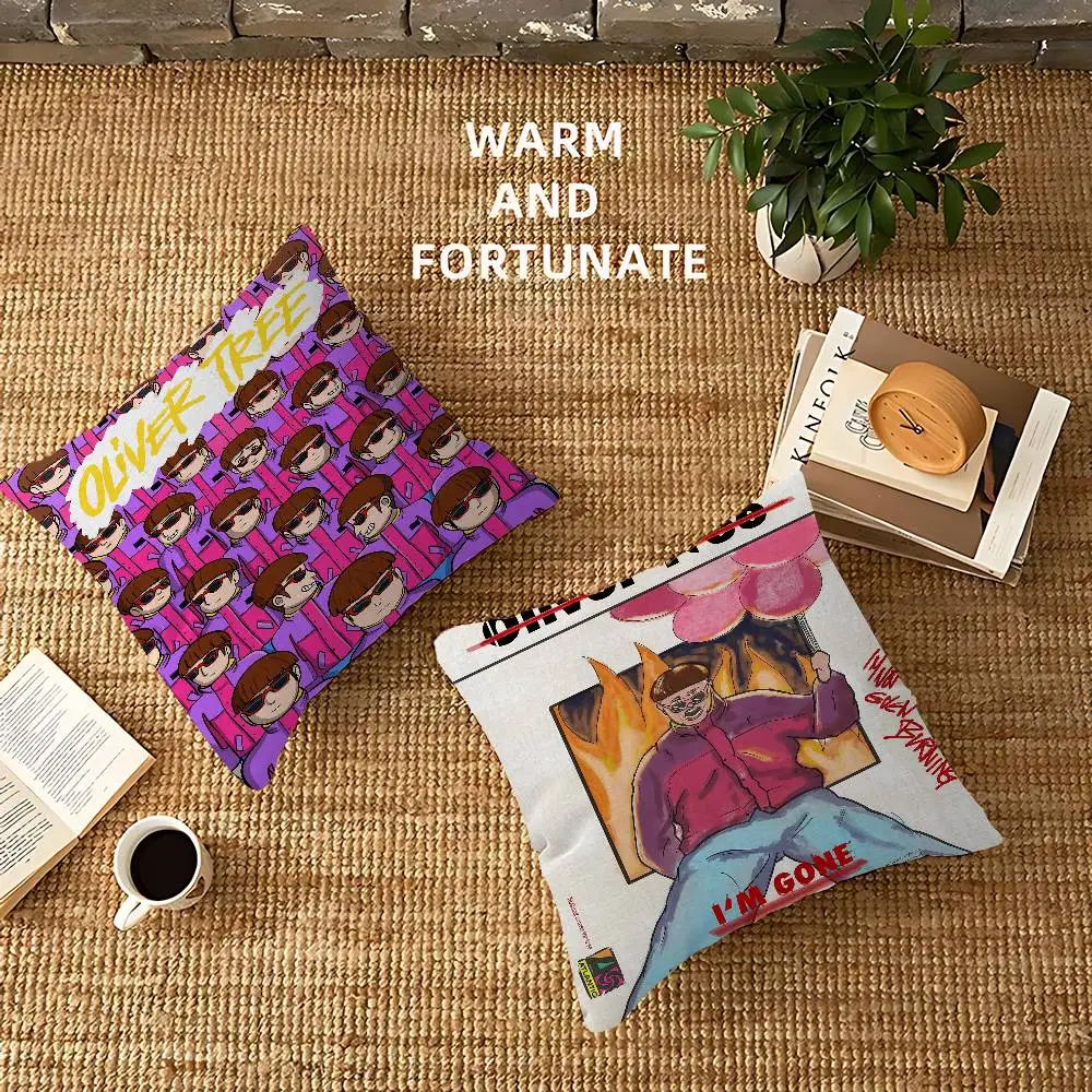 Singer Oliver Tree Nickell Pillow Gifts Home Office Furnishings Bedroom Sofa Car Cushion Cover case 45x45cm