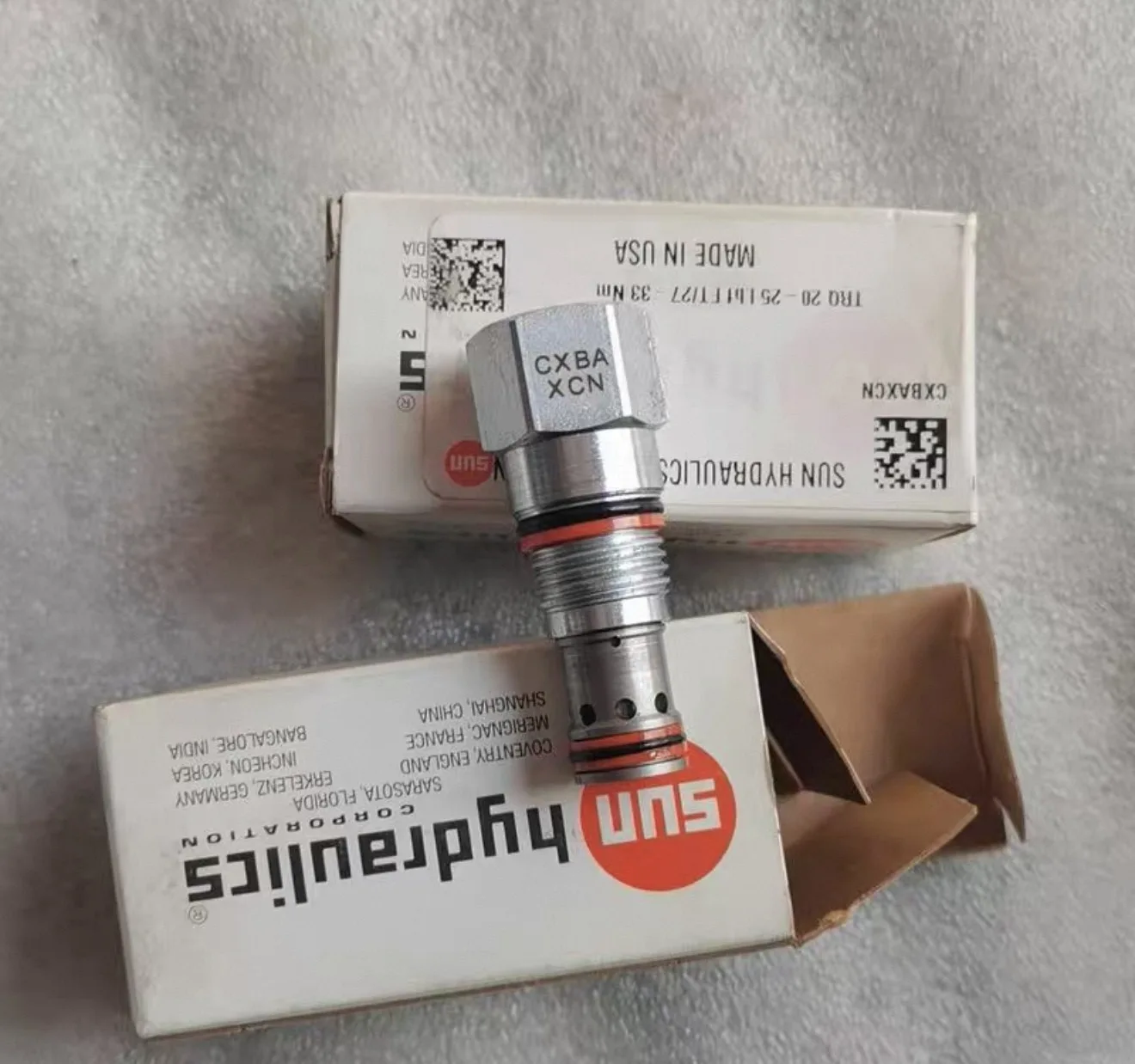 Sun CXBA-XCN CXDA-XCN plug-in valve, original stock