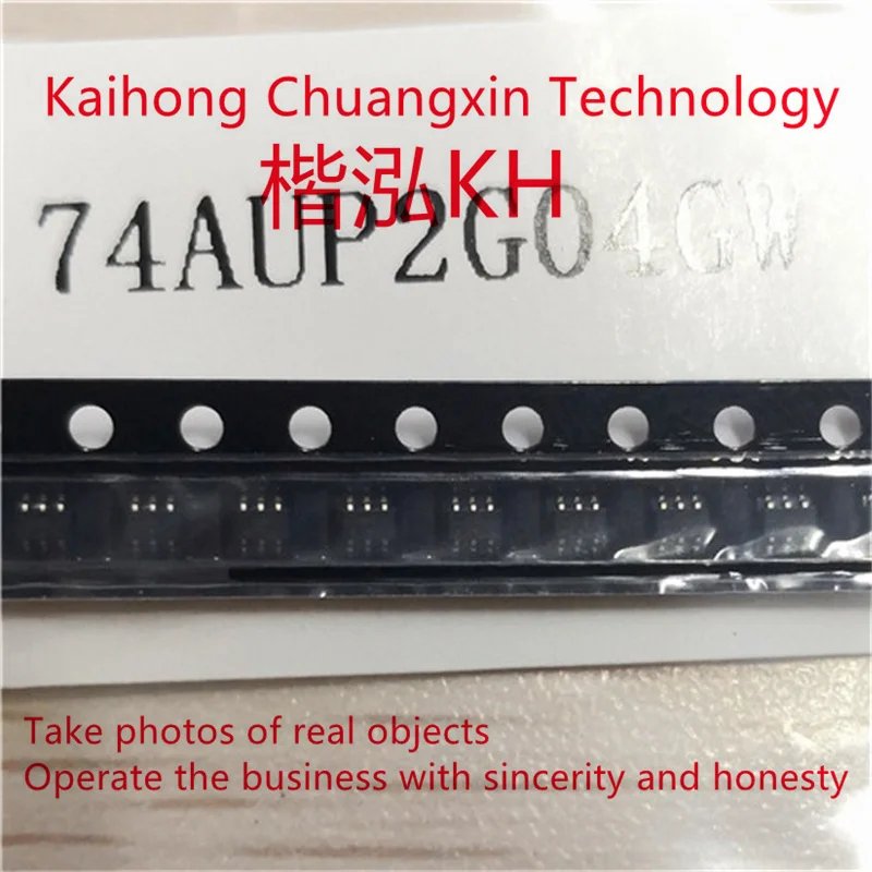 5 pièces/uno 74AUP2G04GW SOT23-6