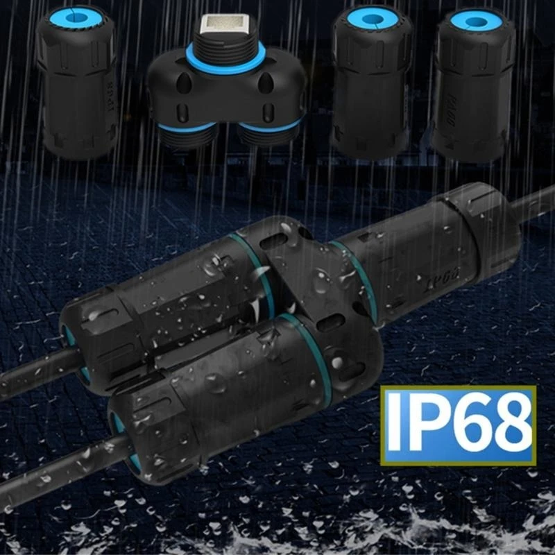 IP68 Водонепроницаемый Cat6 RJ45 Ethernet Splitter для наружного использования локальных сплиттер