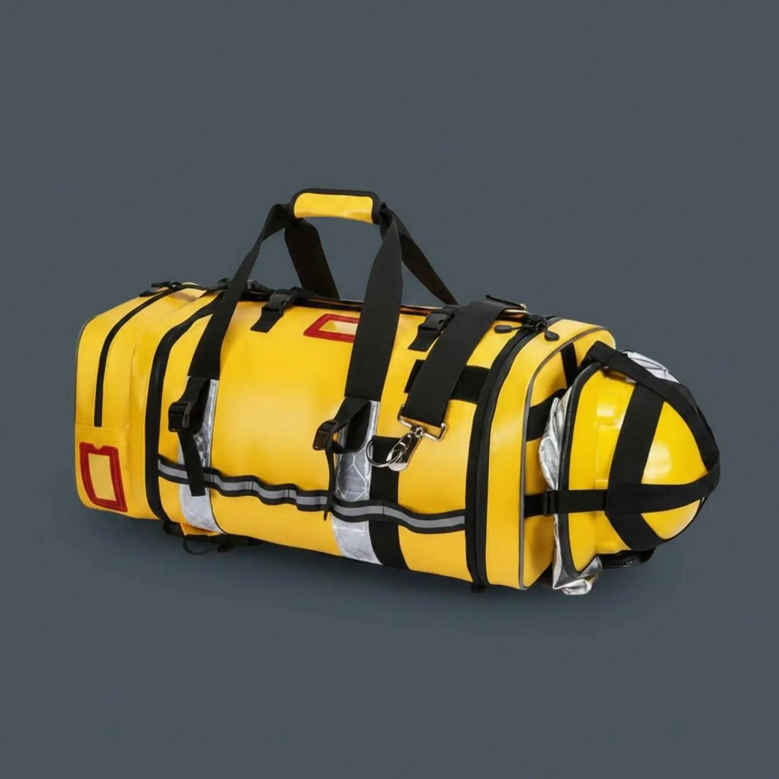 Waterproof Rescue Carrier Heavy Duty Tool Organizer Response Equipment Backpack for Firefighting and Water Incidents