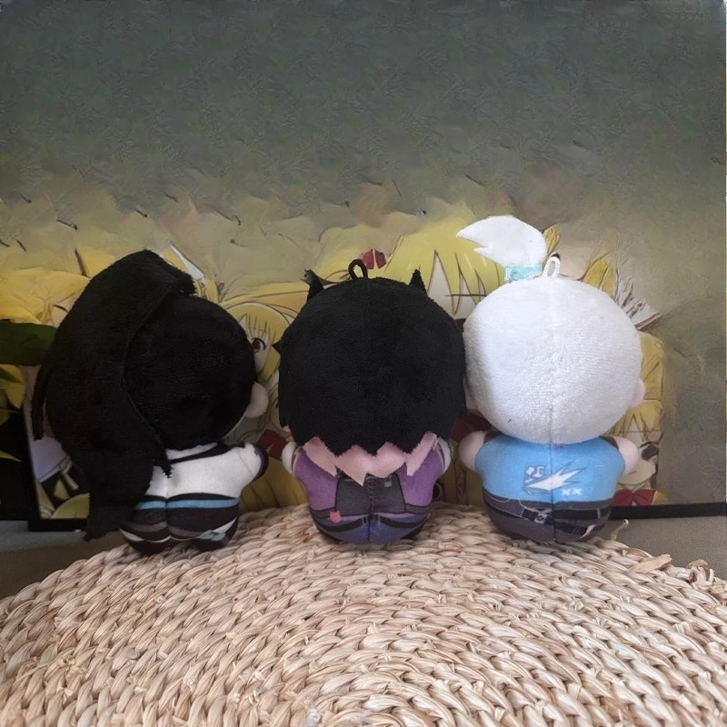 10cm Anime Game VALORANT Jett Mu Die Kawaii Cosplay Cotton Doll Starfish Body Keychain Mini Soft Plushies Toy Figures Fans Gifts