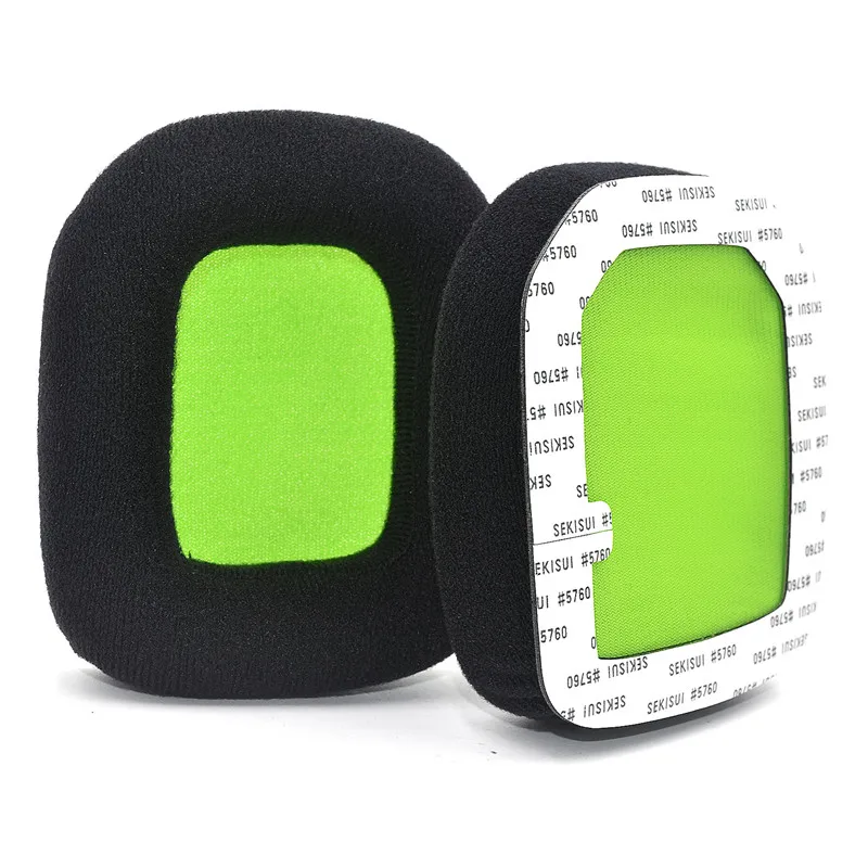 Flexible Replacement Earpads For Logitech Astro A20 Headphone Ear Pads Cushion Soft Flannelette Memory Sponge Earphone Sleeve