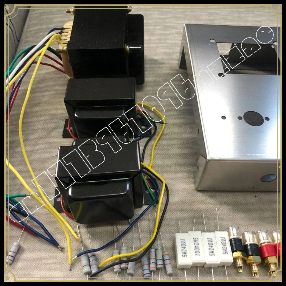 6P1 Tube Amplifier Finished DIY HiFi Stereo Vintage Vacuum Valve Amp for Home Audio