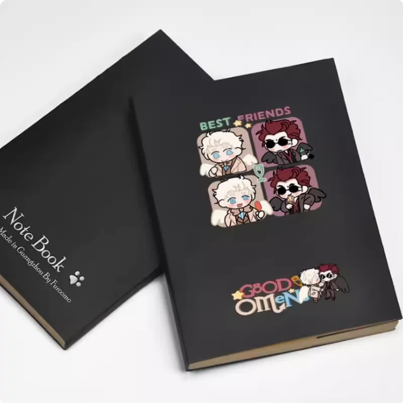 

Anime Good Omens Diary School Notebook Paper Agenda Schedule Planner Sketchbook Gift For Kids Notebooks 2195