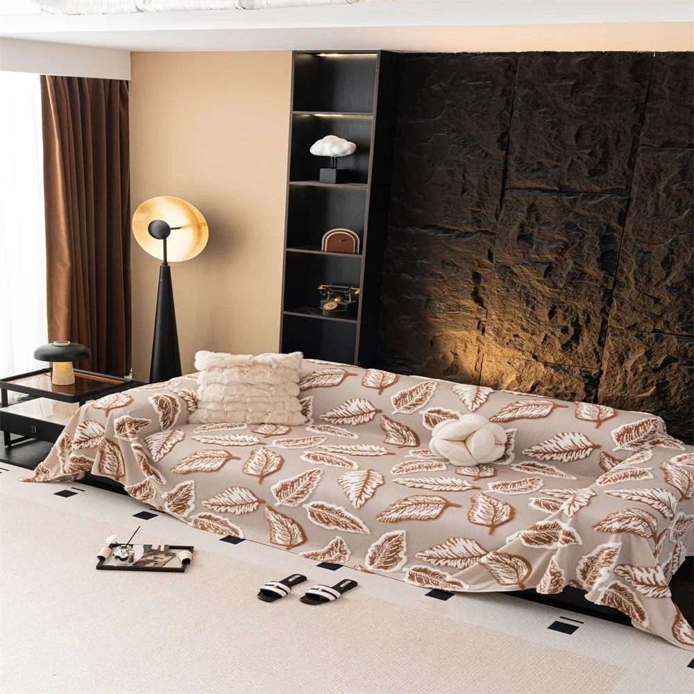2026 Retro French Style Light Luxury Sofa Cover Universal Non-Slip All-Season Fabric High-Quality Sofa Slipcover Anti-Cat