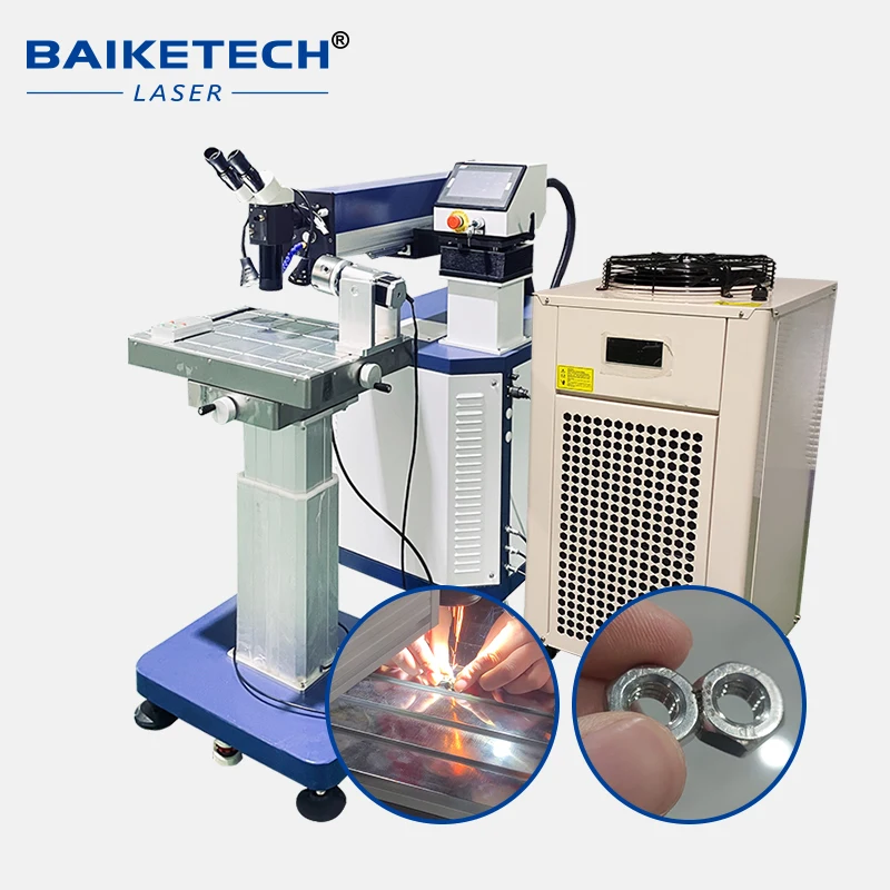 Industrial YAG Jewelry Spot Welding Machine Low Thermal Deformation For Precious Metal Jewelry Repair Processing