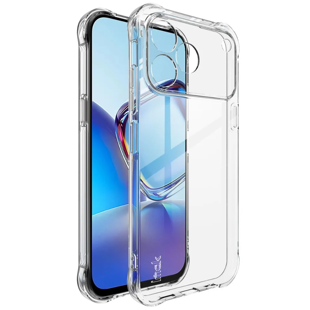 Funda de Cristal IMAK para ZTE Blade V80 Pro V 80 Vita, Protector de Lente, Panel Trasero, Diseño ZTE Nubia V80, Funda Antigolpes V80VITA