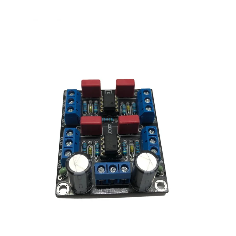 DC Dual Power Supply Four-Channel Microphone Preamplifier NE5532 Version Disassembling Chip Driver Board（Finished board