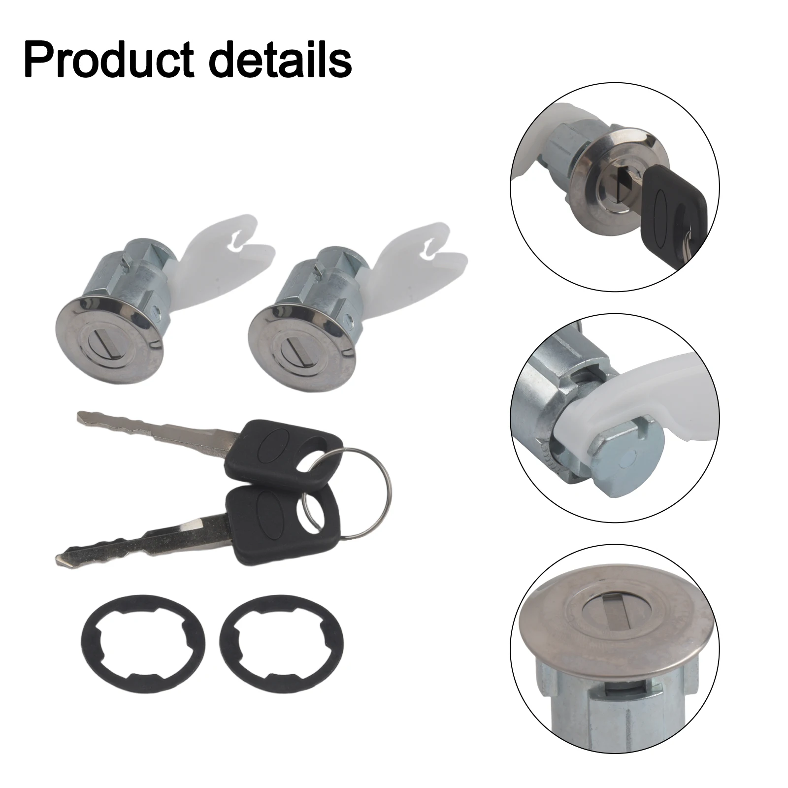 Vehicle Security Upgrade Door Lock Cylinder Compatibility Reference Numbers Easy Installation Kit Exact Replacement Part