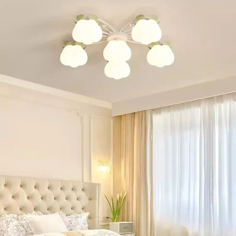 Quente romântico rosa lâmpadas de teto, criativa iluminação led para quarto, sala de estar, decoração de casa, luminária decorativa, Ins moderno,