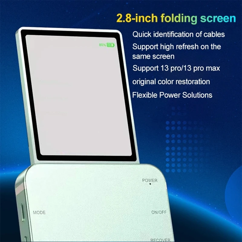 Novecel DL400 Pro LCD Screen Tester For iPhone 17PM 17 16 15 14 13 12 11 pro max For Samsung S24 Ultra Touch Display Test