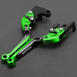 For Kawasaki Z500 Ninja 500 Ninja500 Z 500 2024 2025 Motorcycle Accessories Adjustable Folding Brake Clutch Lever Handle Levers