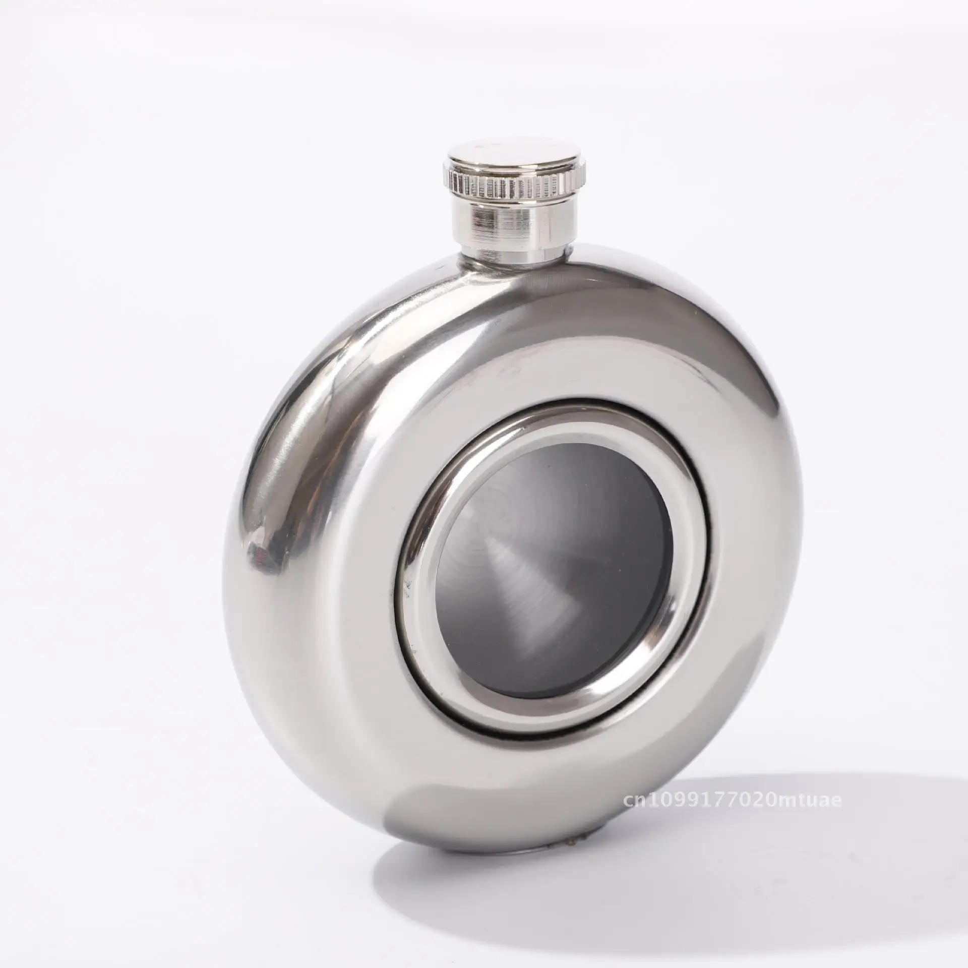 

Портативная винная посуда Dashun из нержавеющей стали 304, 5 унций, прозрачная, круглая, полупрозрачная, одиночная, мужская, уличная, в винтажном стиле