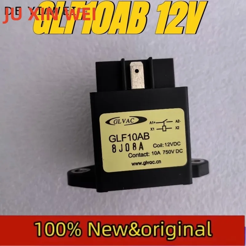 （Brand New Original）1pcs/lot 100% original genuine relay:GLF10AB 12V 750V 10A Automotive High voltage contactor relay