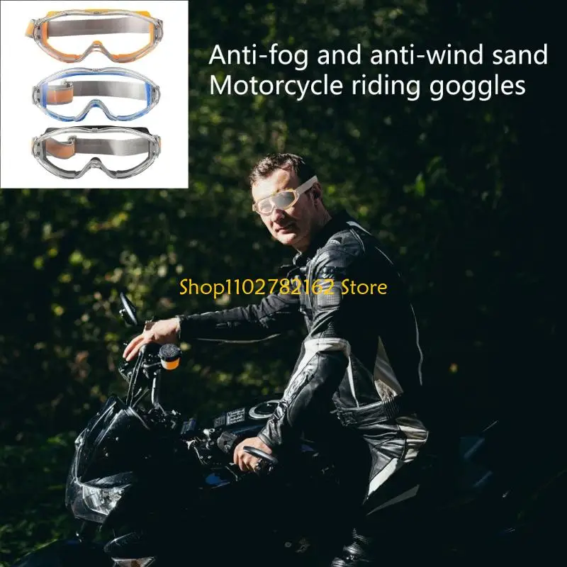 547B Shatterproof Safety Goggles Protective Eyewear For Snowmobile Biking Football With Anti Fog Design